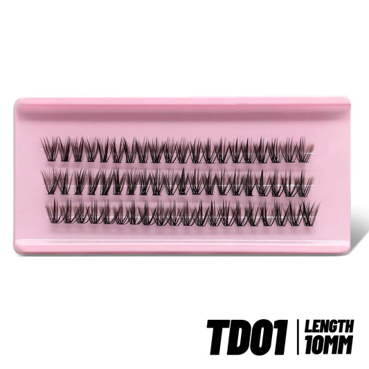 Lashes Clusters Faux Mink Lashes Eyelash Extension Voluminous Fluffy Wispy Cat Eyelashes Eyelashes Clusters Makeup